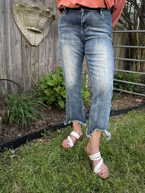 YMI Cropped Jeans