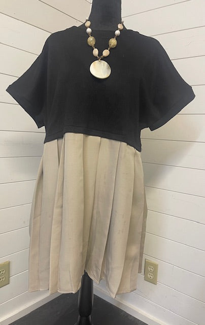 Knit-Skirt Dress