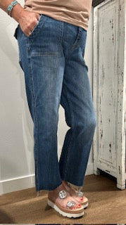 HIgh rise Crop Jeans