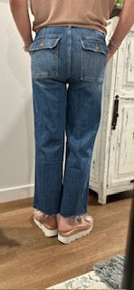 HIgh rise Crop Jeans