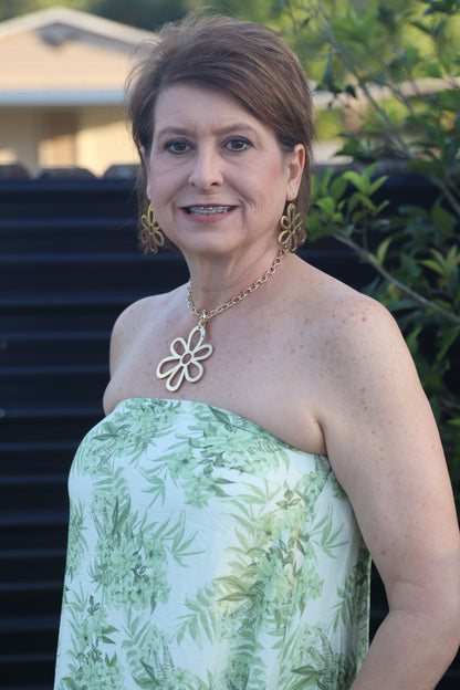 Strapless Maxi Dress