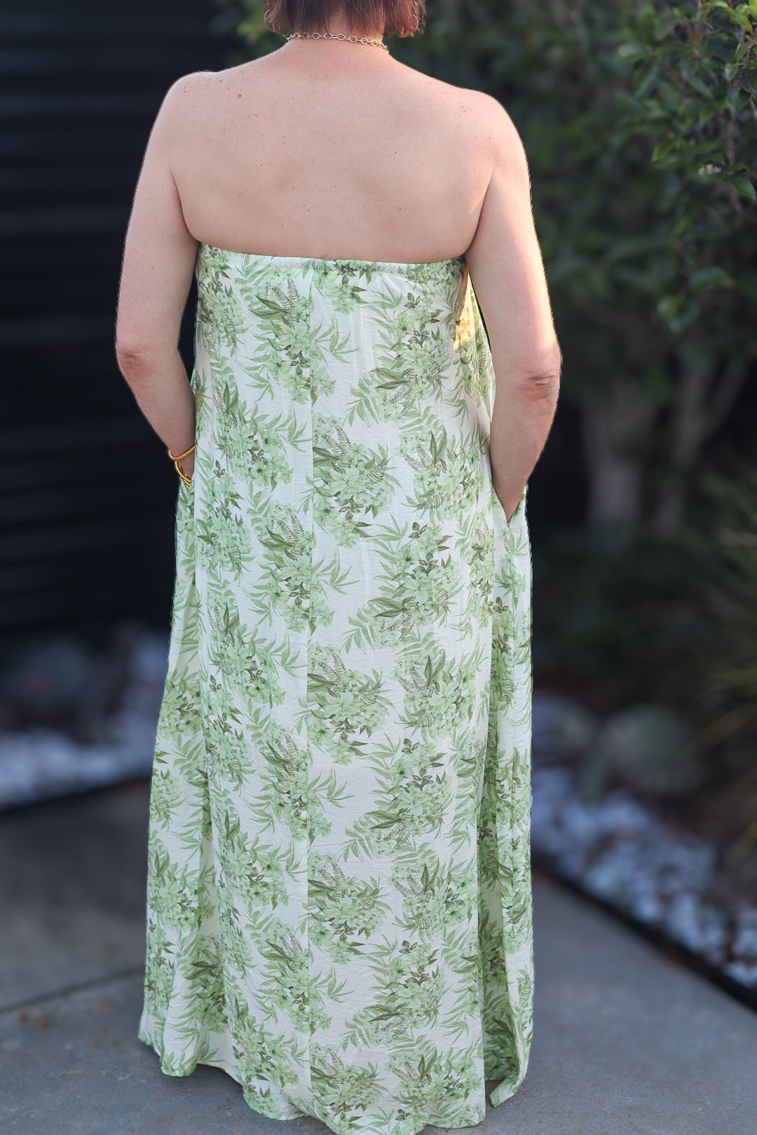Strapless Maxi Dress
