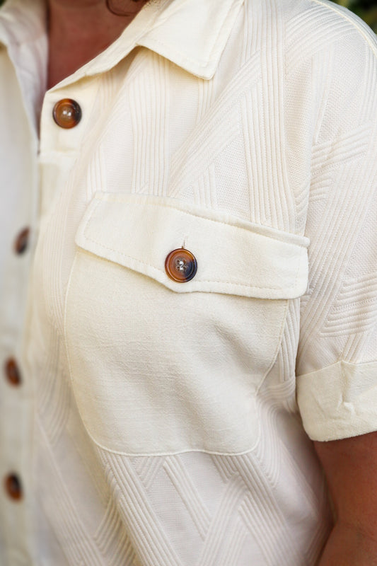 Button Down Romper