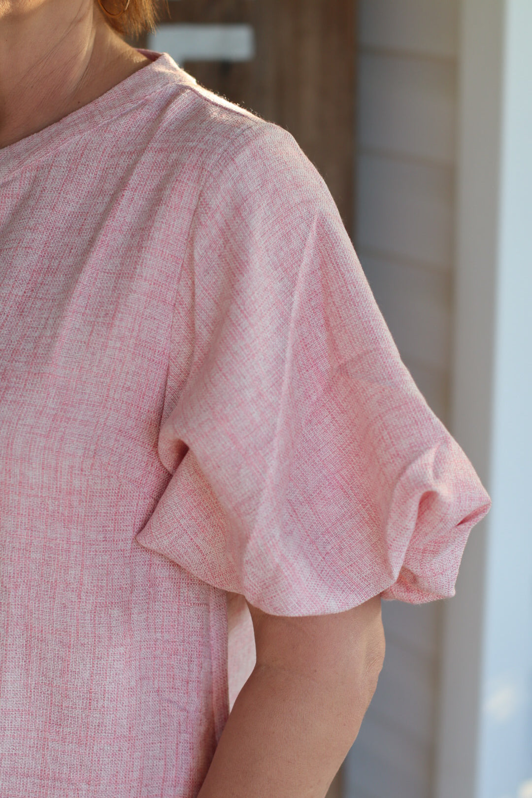 Textured Mini Dress