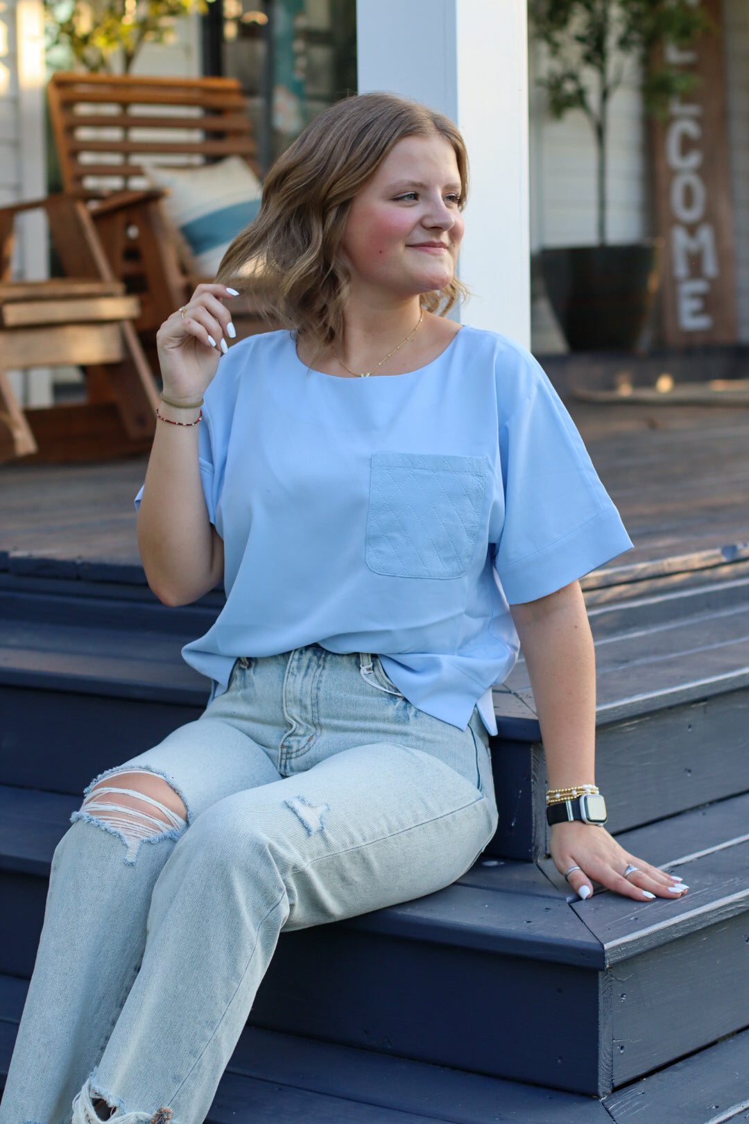 LT weight Top with Pocket