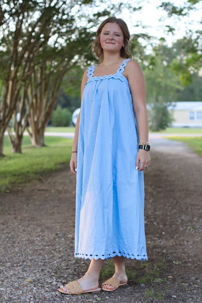 Lt Blue Midi